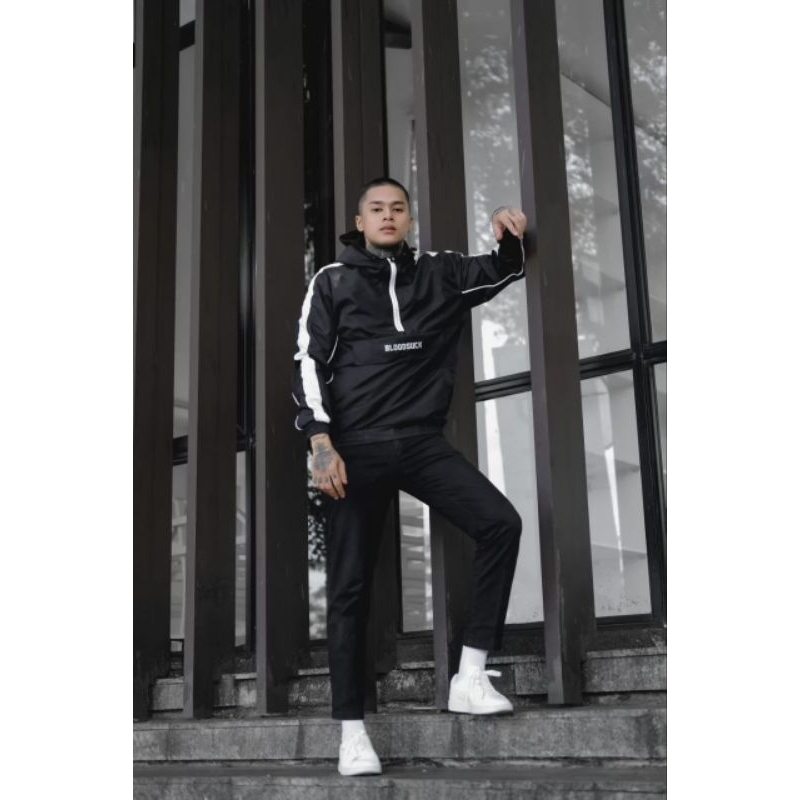 jaket parasut pria bloodsuck jaket murah bandung jaket casual