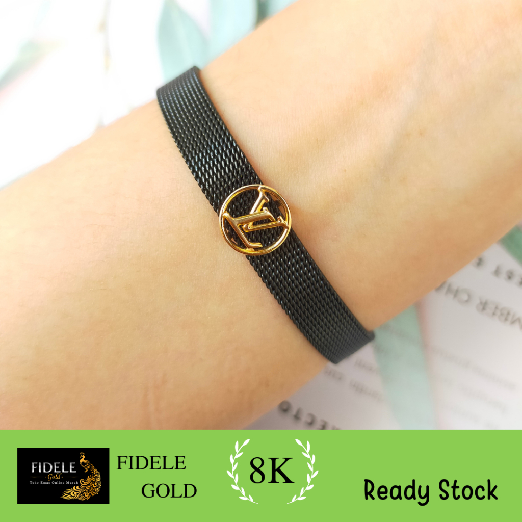 Charm Levi fashion ringan gelang mainan charm gesper emas 375 8k