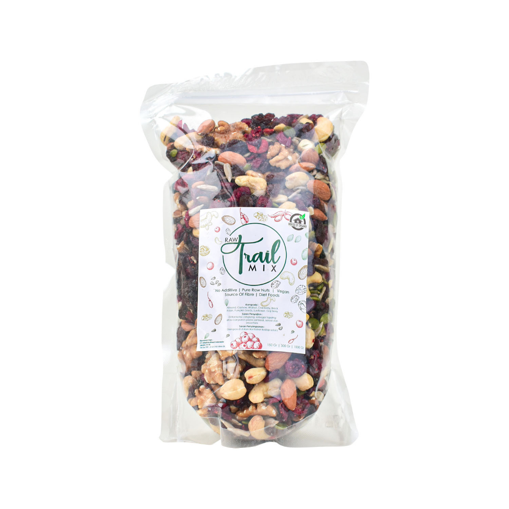 Raw Trail Mix 1kg ( Mix Nuts &amp; Fruits )