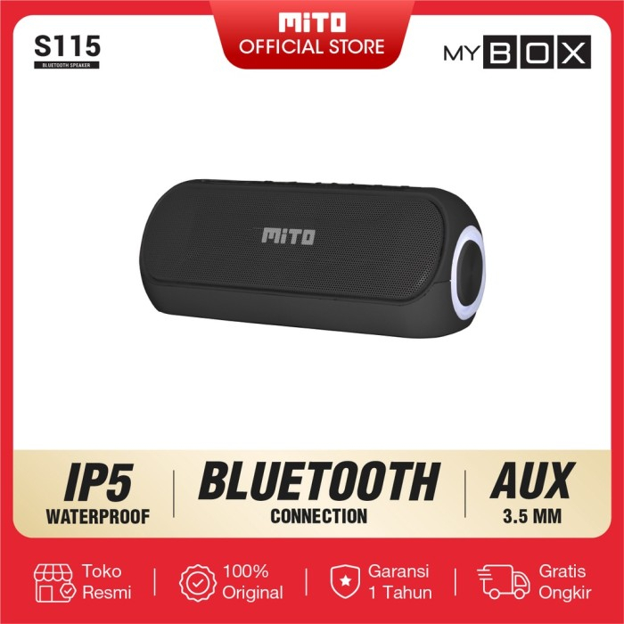 MITO Bluetooth Speaker My Box S115 Portable Waterproof