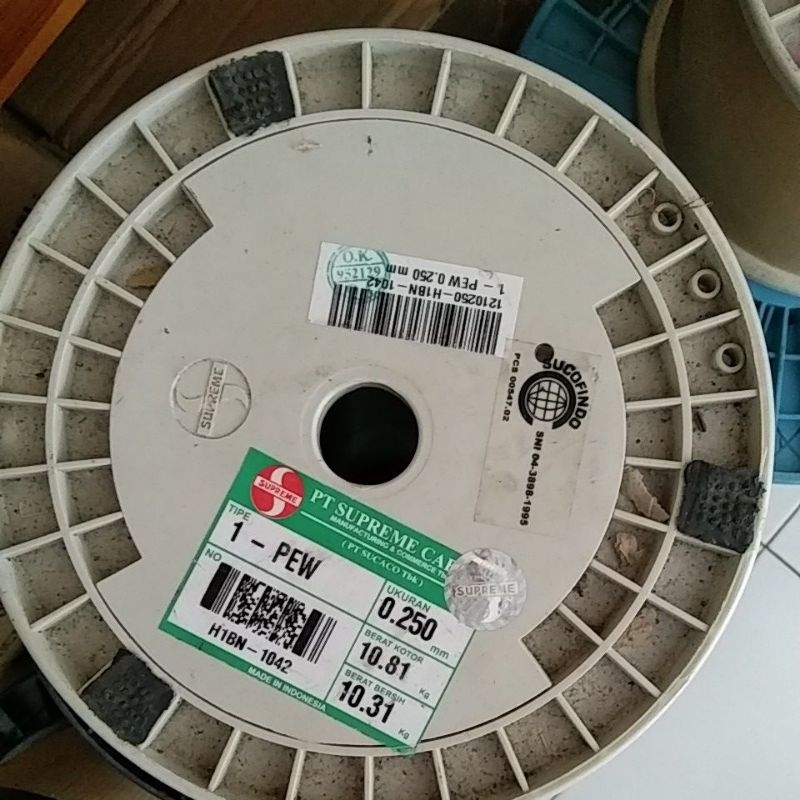 kawat email tembaga supreme 0,25mm