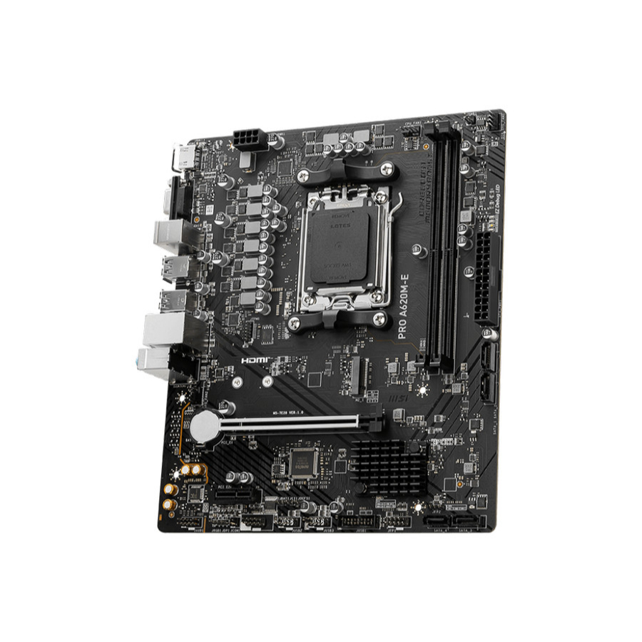 MSI PRO A620M-E (AM5, A620, DDR5, USB3.2, SATA3)