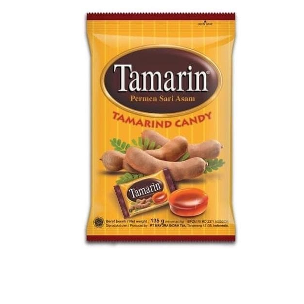 

Permen Tamarin 135gr isi 50 Pcs {Permen Sari Asam}