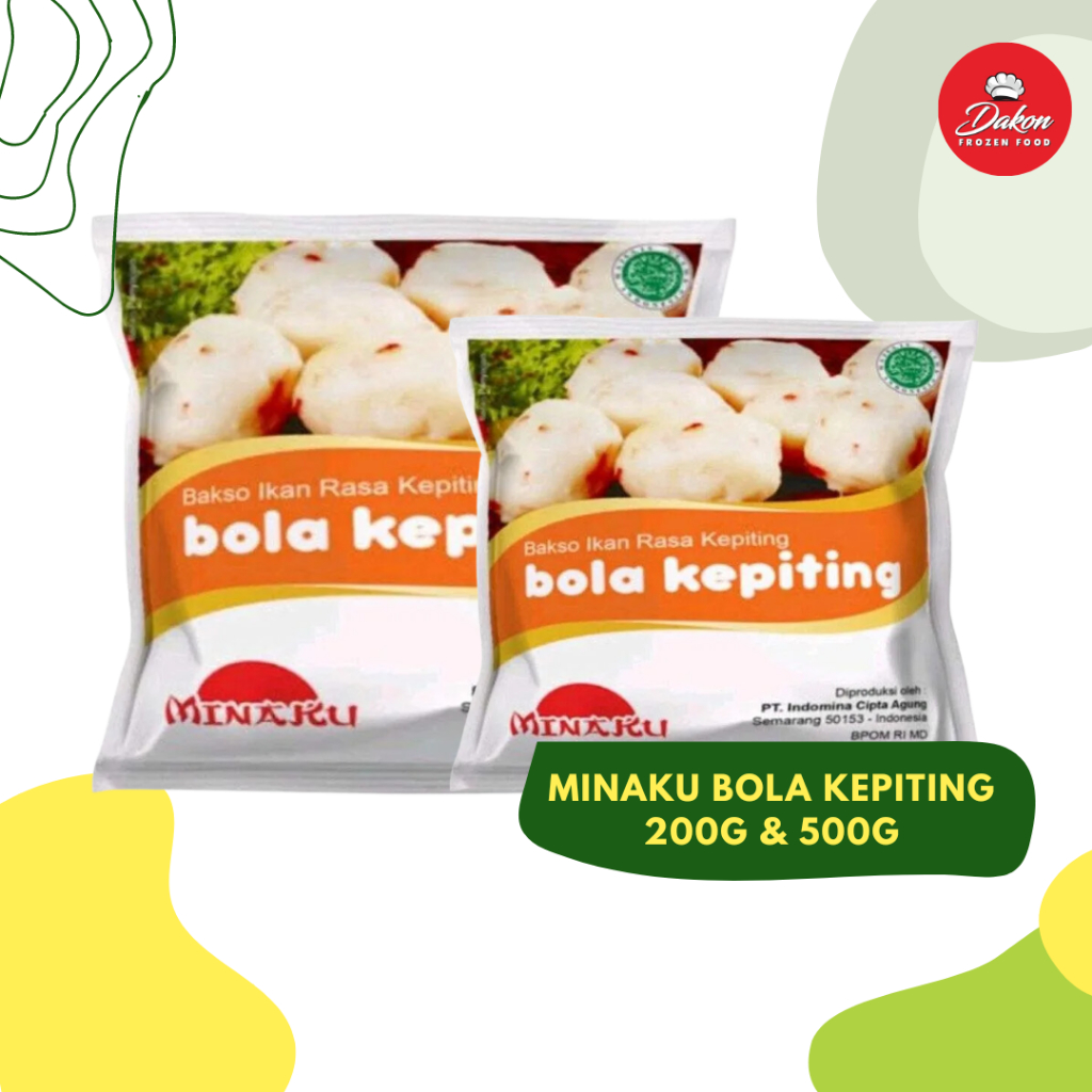 

Minaku Bola Kepiting 200g & 500g