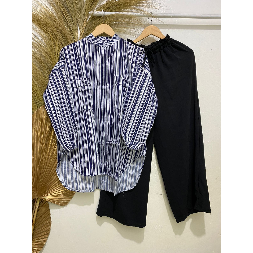 Oneset dhea jumbo oversize | set wanita terbaru