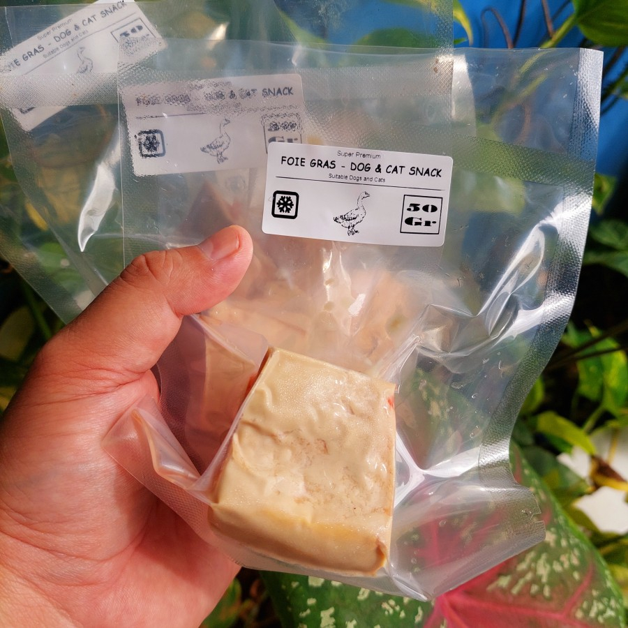 Foie Gras - Dog Cat Snack Treats Hati Angsa Makanan Anjing Kucing