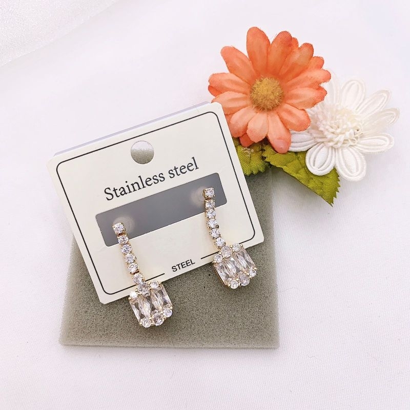 Anting Titanium Asli Premium Quality Anti karat anti alergi Stainless steel anti karat anti alergi Anting Premium Quality A3