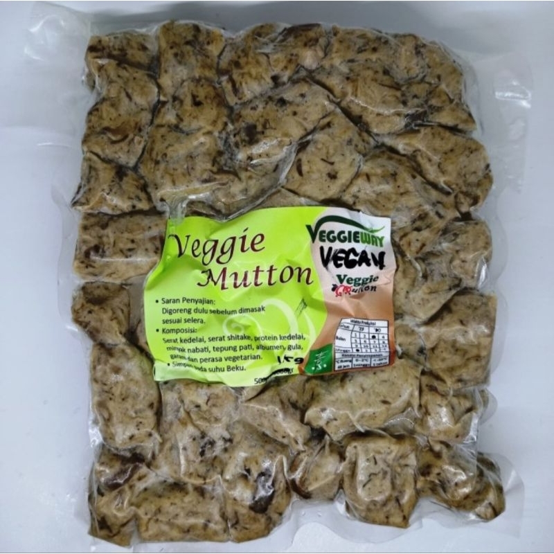 

veggie mutton/daging kambing vege/vegetarian/vegan