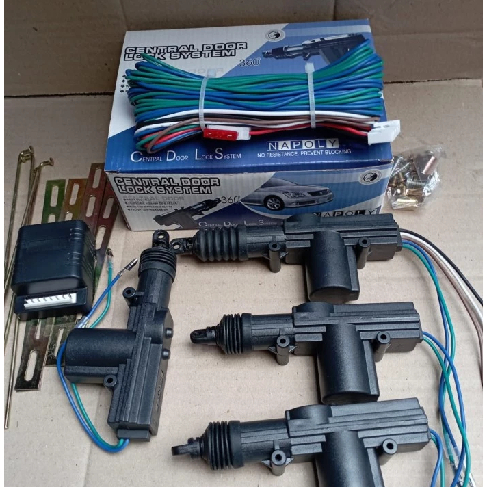 Central Lock Door Mobil Universal 4 Pintu