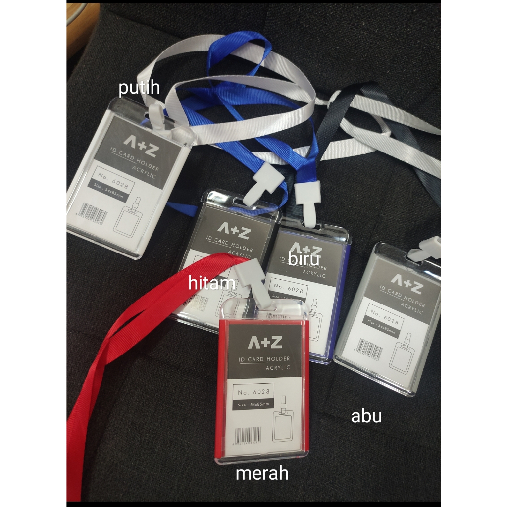 

casing id card acrilic A+Z 6028 plus tali set exclusive like bantex