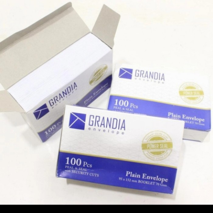 

Amplop putih GRANDIA 1 pak 100pcs PI04 dan Amplop Merpati 104