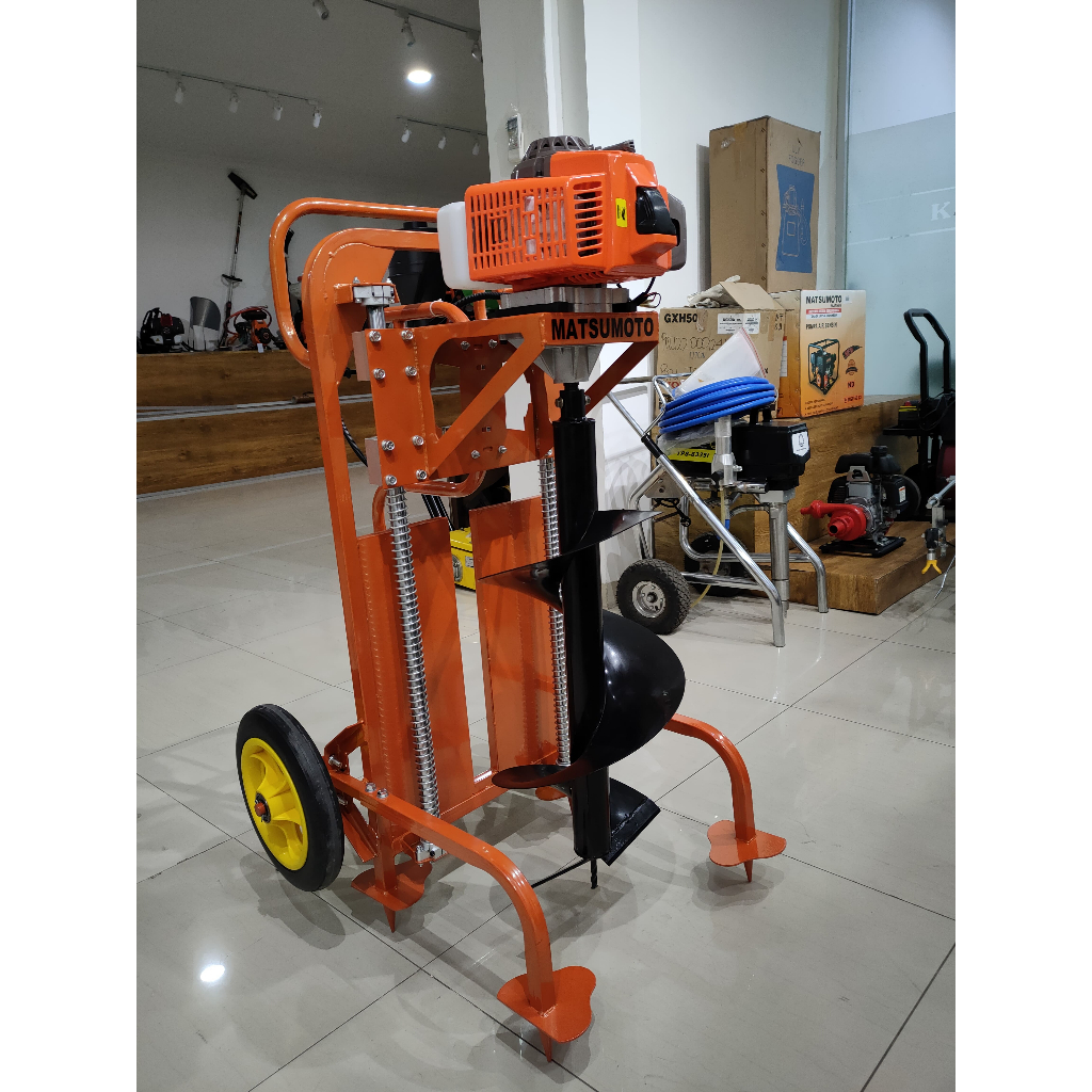 Matsumoto Mesin Bor Tanah Earth Auger Med - 680 WF + Rangka