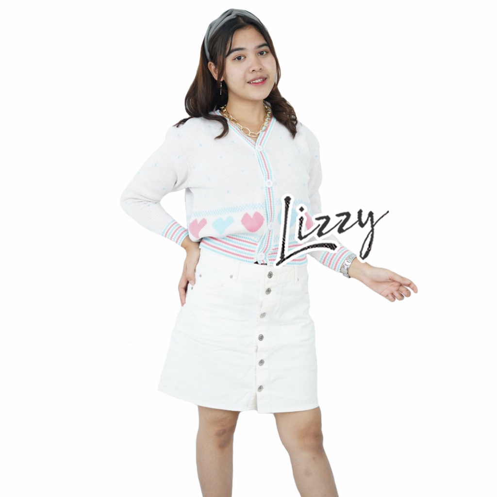 Lizzy - CARDIGAN POLKA LUV PREMIUM