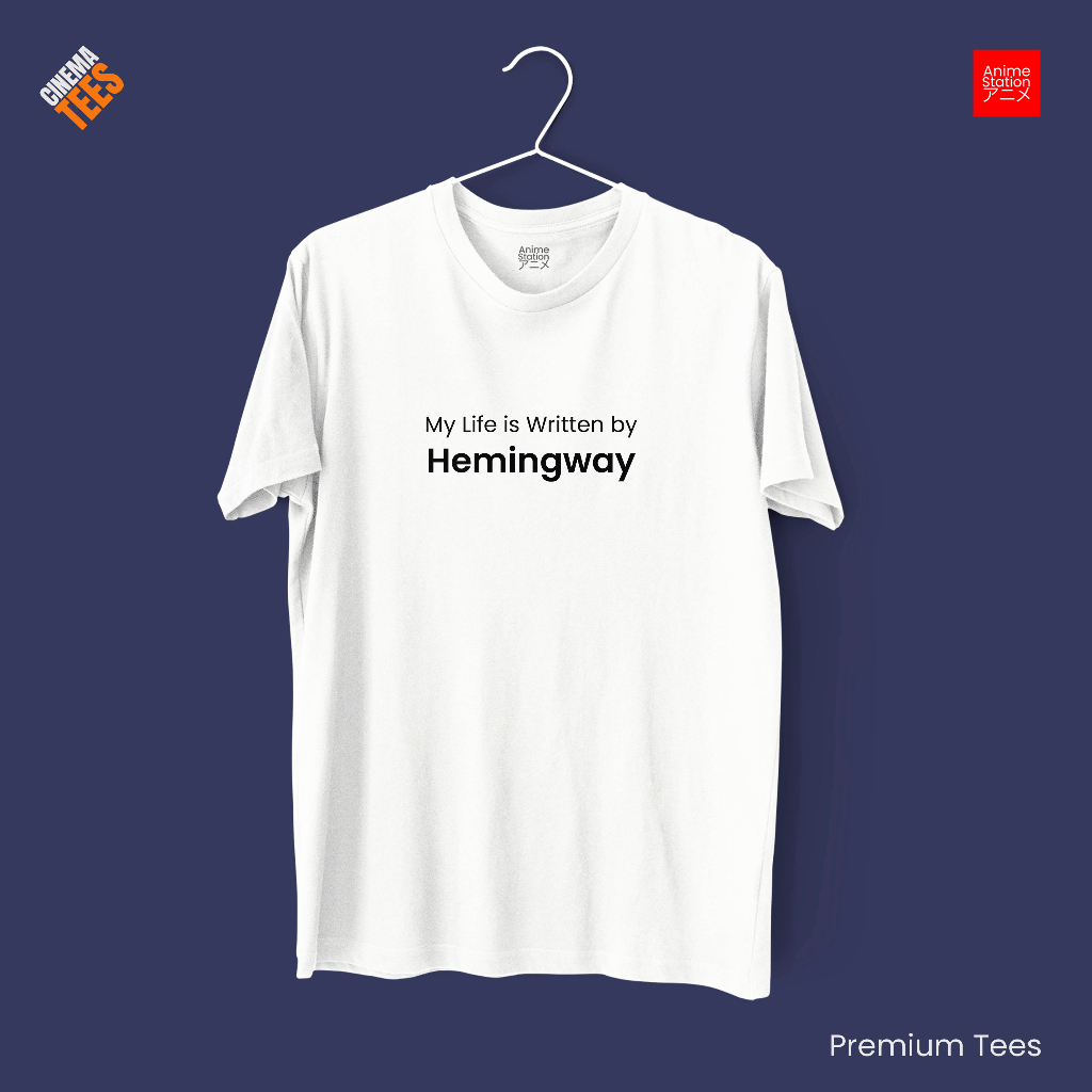TSHIRT ERNEST HEMINGWAY