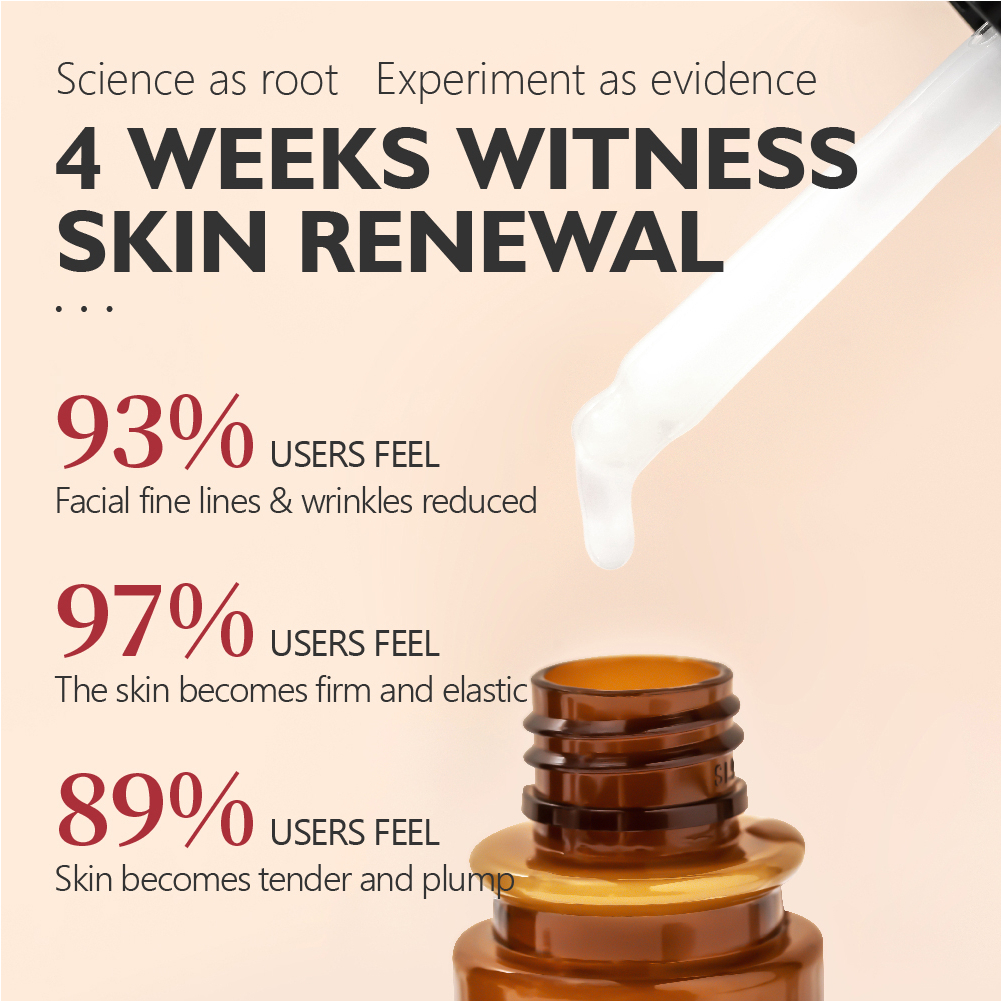 【BPOM】VIBRANT GLAMOUR Double Retinol Face Serum Firming Collagen Anti-Aging Fading Dark Spots Fine Lines Facial Treatment Anti Wrinkle Moisturizing Whitening Essence 30ml