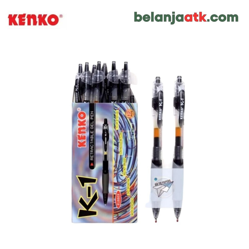 

Pulpen Kenko K-1 Gel Hitam