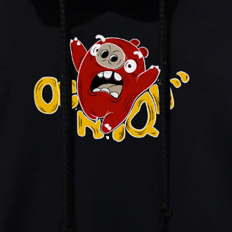 HOODIE PRIA DAN WANITA ORIGINAL OENIQU MOTIF MINION RED