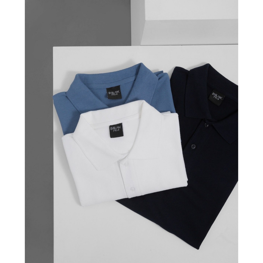 Kaos POLO Pria Premium / Kaos Polo Shirt / Kaos Pria Berkerah - Blank Apparel - Akita Polo Shirt