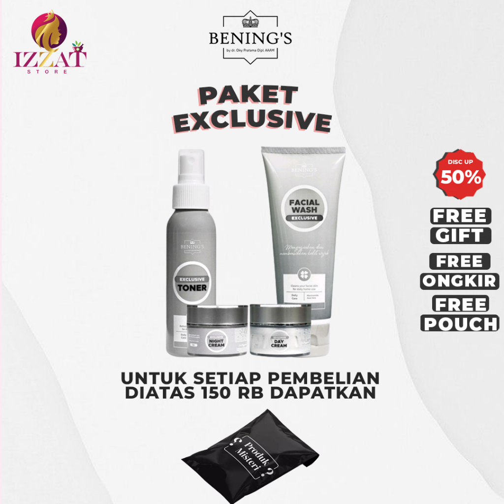 Bening Skincare Dr Oky Pratama Paket Flek Exlusive