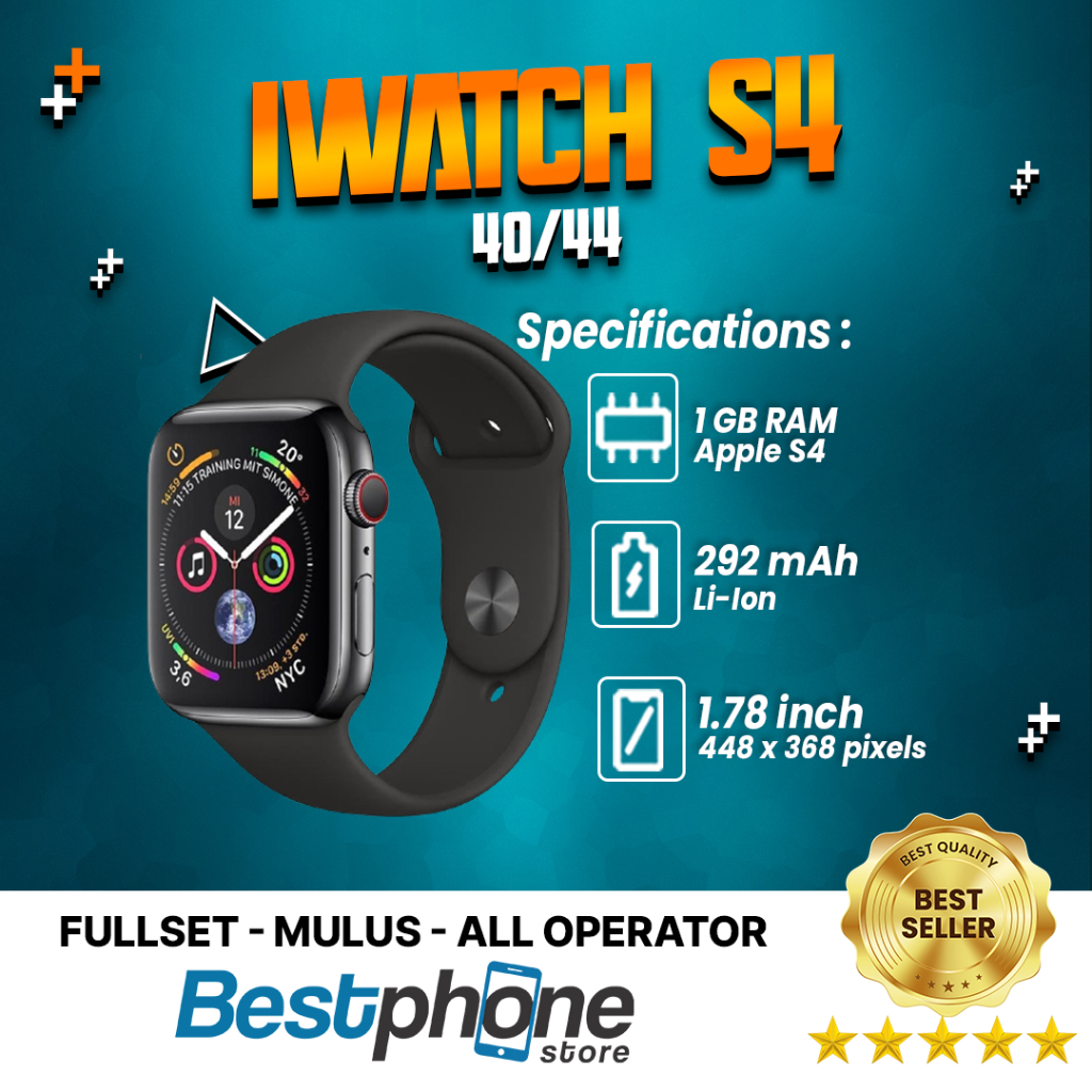 Apple Watch Series 4 40mm | 44mm Second Orginal Terawat Fullset