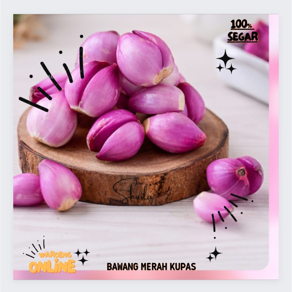 

Bawang Merah Kupas Segar