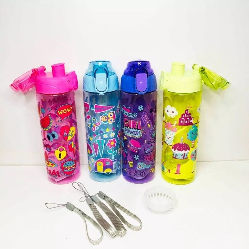 BPA FREE Botol Minum Anak Smiggle 600ml 600 ml drinking water bottle