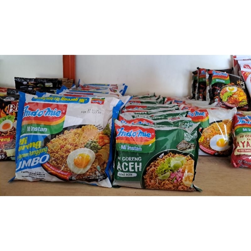 

mie instan indomie jumbo indomie goreng
