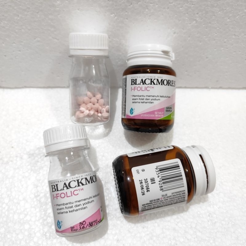 Blackmores I-Folic Asam Folat 500 Mcg 30 Tablet Trial Folic Acid Yodium Promil Program Hamil Menyusui