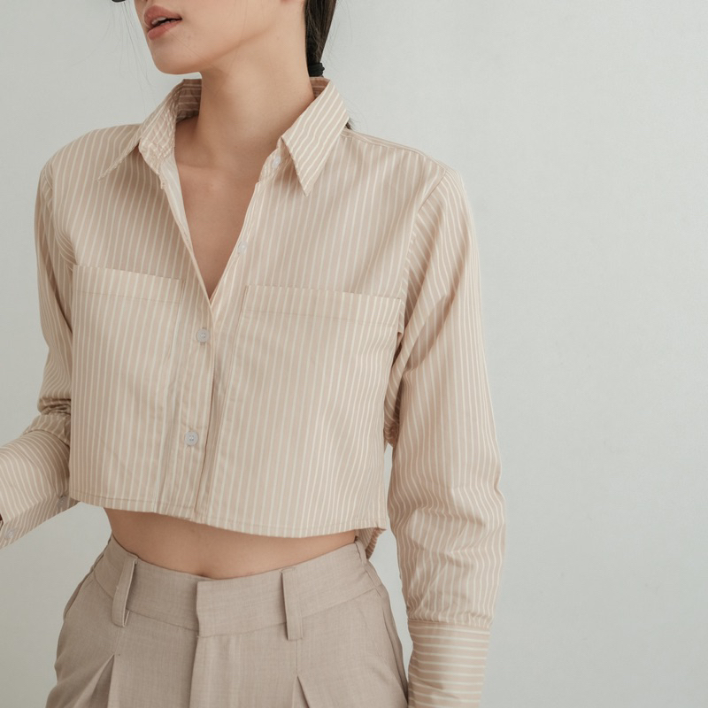 EVE CROPPED SHIRT