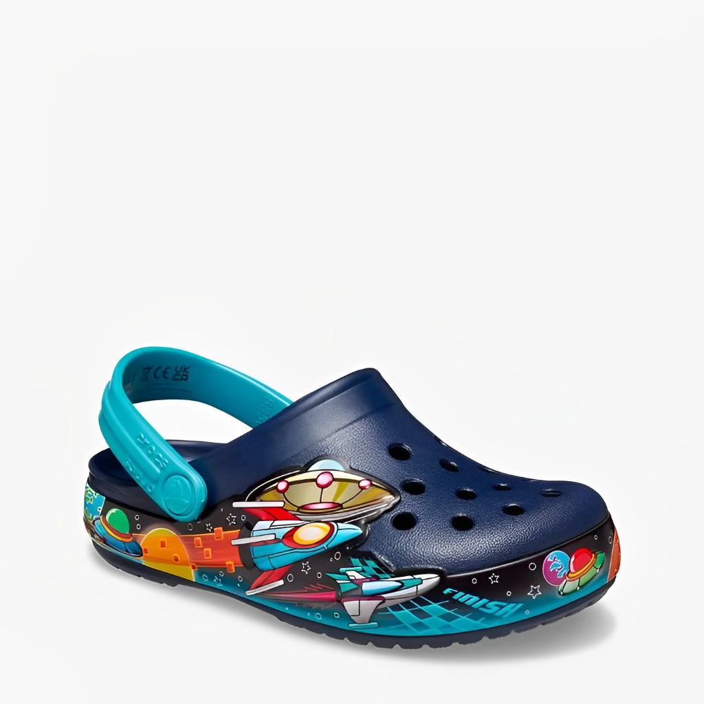 Sandal Anak Crocs Light Rocket Ship Clog Sandal Clog Anak Karakter Roket Terbaru