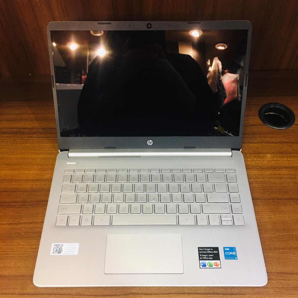 LAPTOP HP CORE i3 GEN 11 RAM 8GB SSD 256GB 512GB WINDOWS SILVER MURAH BERGARANSI SIAP PAKAI