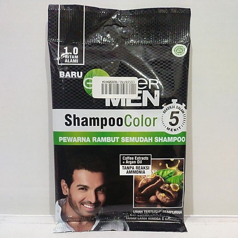 Garnier Men Shampo Color Coffee Extracts + Argan oil