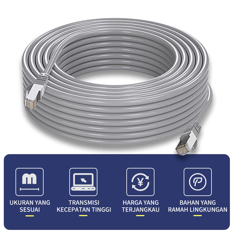 XIHANCAM kabel LAN Cat6 15 Meter Nerwork Kabel Ethernet 1-300 Meter UTP Gigabit Ethernet Kabel RJ45
