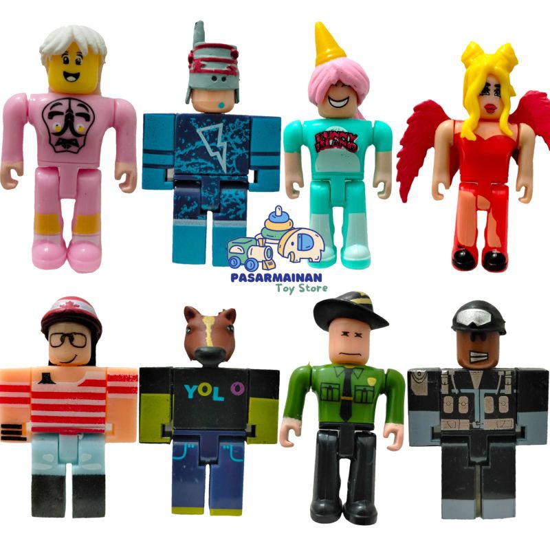 Mainan Figure Roblox Set 16 Miniatur Topper Cake Roblox Hiasan Pajangan