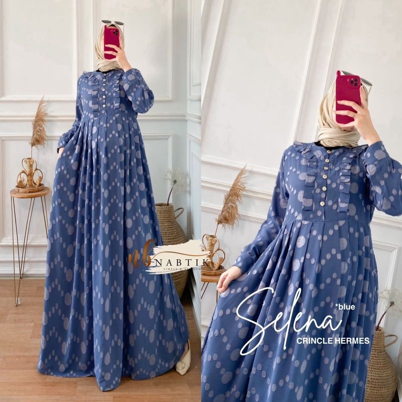 SELENAA dress gamis original by Nabtik