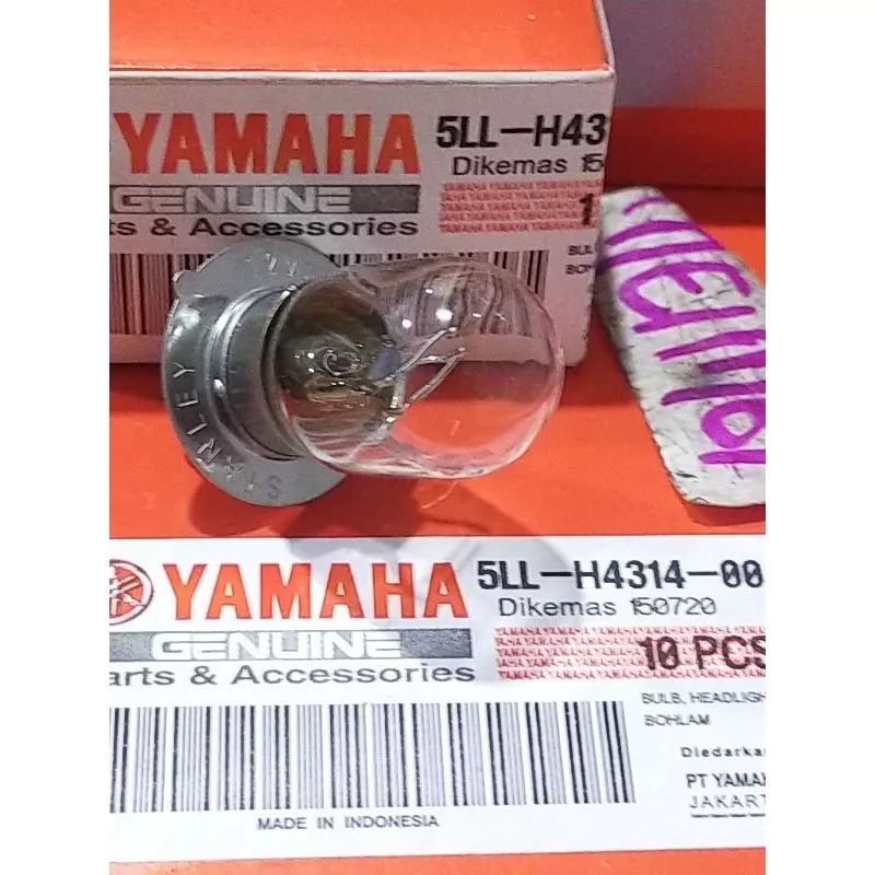 Bohlam depan Yamaha kaki 1 24v-25w/25w Stanley