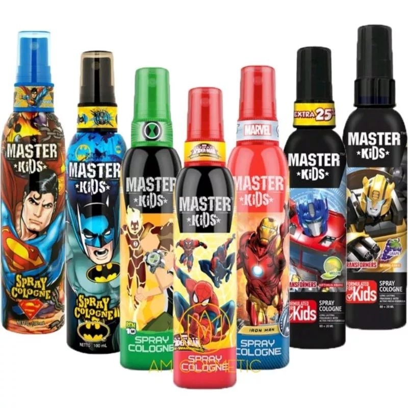 Master Kids Spray Cologne / Parfum Anak Super Hero 100ml