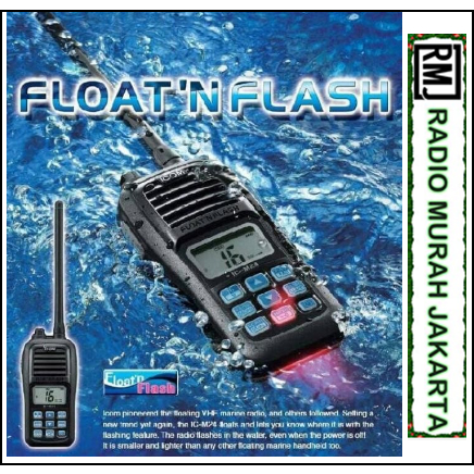 HT MARINE ICOM IC M24 ICM24 IC-M24 MARINE HT ICOM M24 MURAH