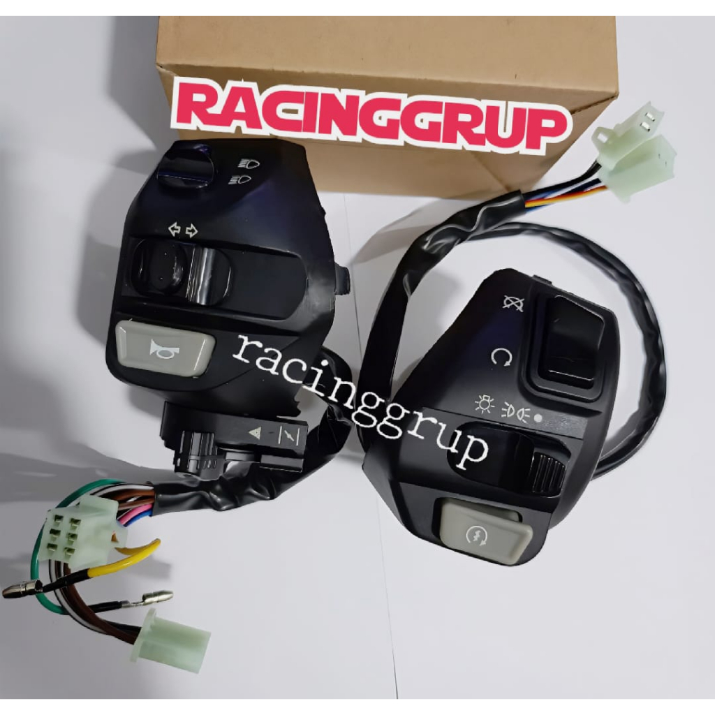 Saklar transparan led lampu mio soul mio j mio m3 jupiter mx kiri kanan yamaha 1 set(K769)