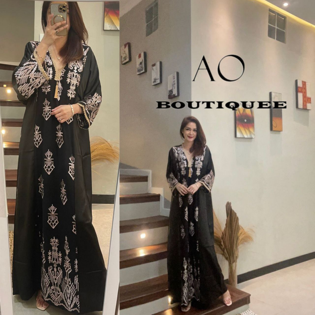 AO BOUTIQUEE - KAFTAN BAHFEN/kaftan import/kaftan ori/kaftan premium/kaftan mewah/kaftan dubai/kafta