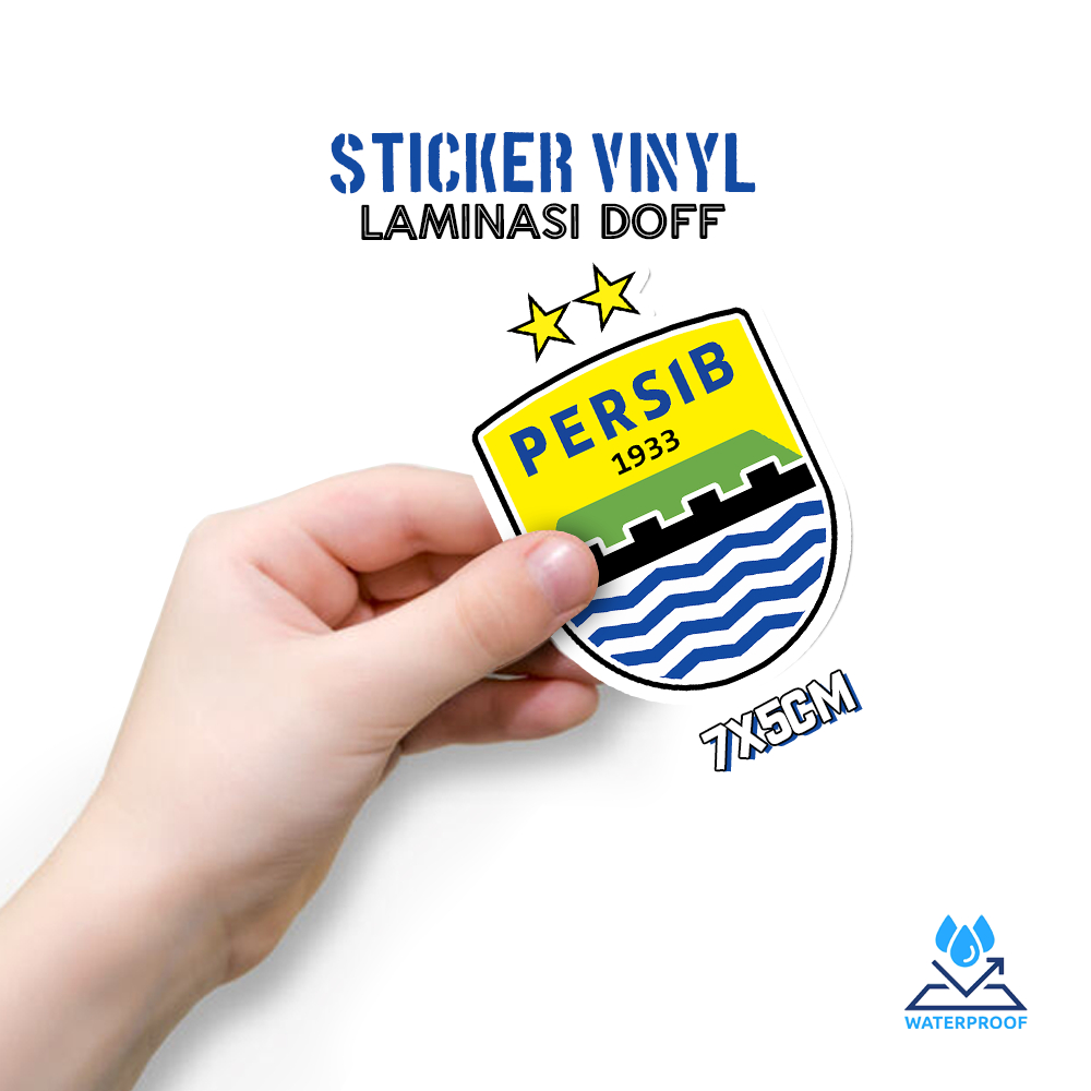 

Sticker Persib Bandung Laminasi Doff