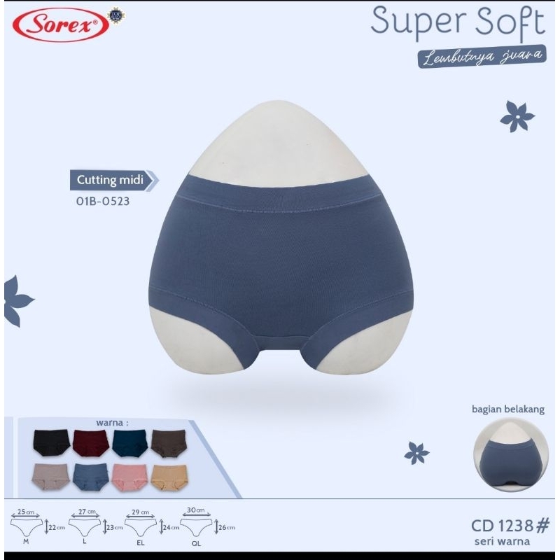 Celana Dalam Sorex 1238 super soft