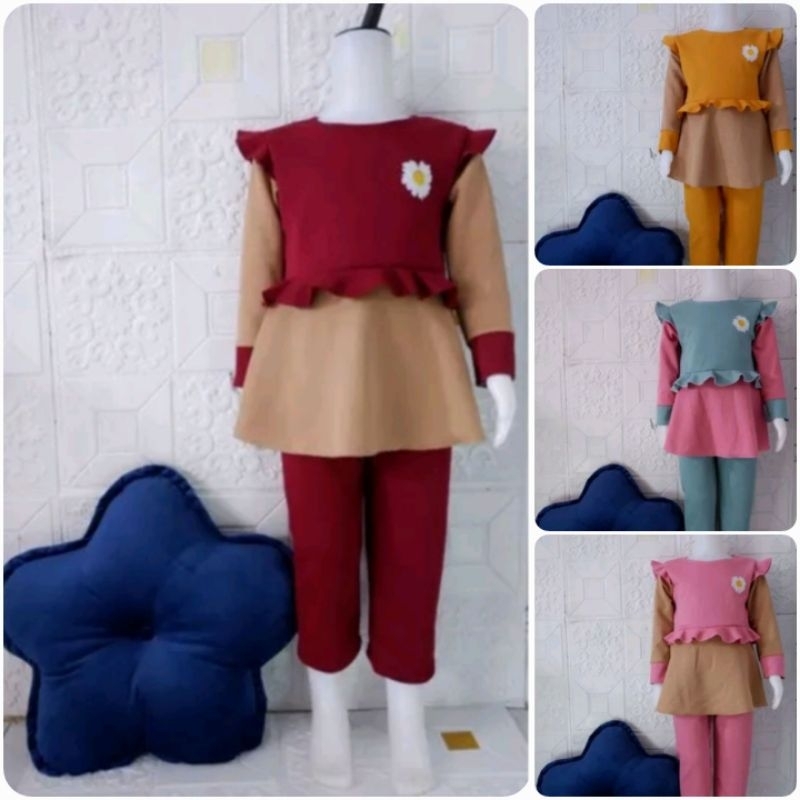 setelan DAISY coksu // setelan harian // mango knit