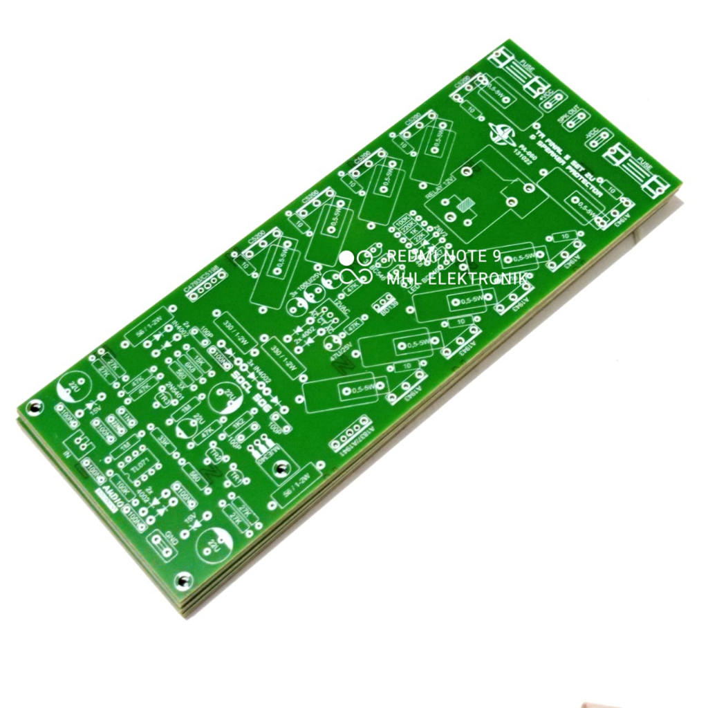 PCB SOCL 506 2U 5 Set Toshiba Series Speaker Protector PA-060 PxL : 20x7.8 cm