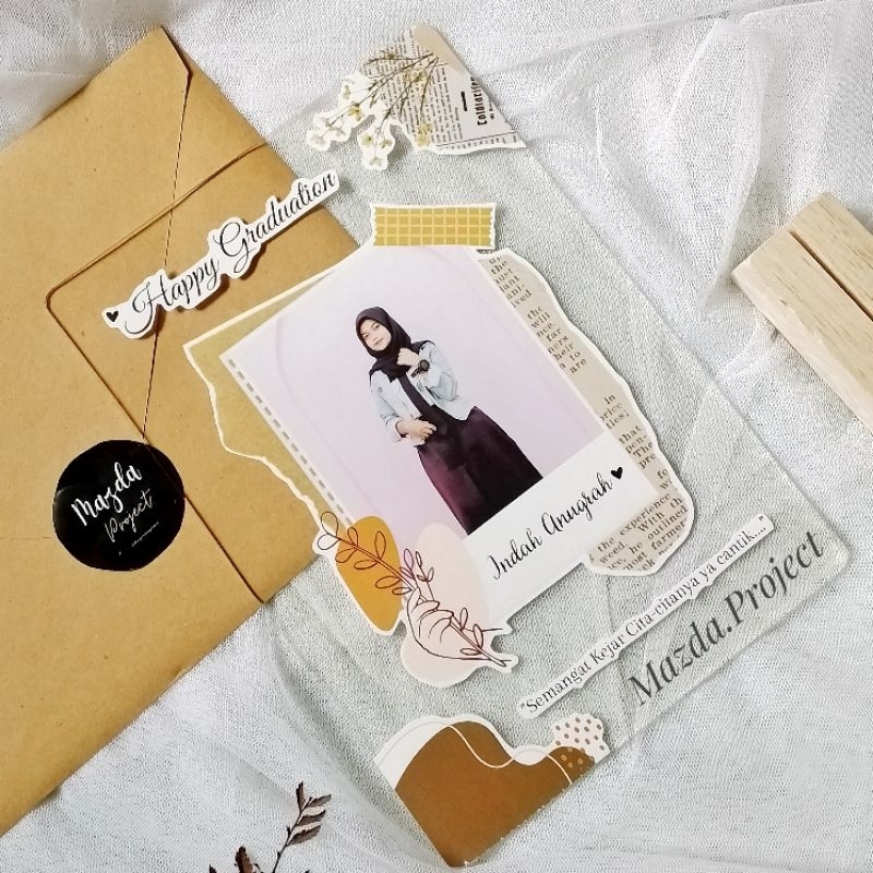 

Gift Acrylic Custom size A5