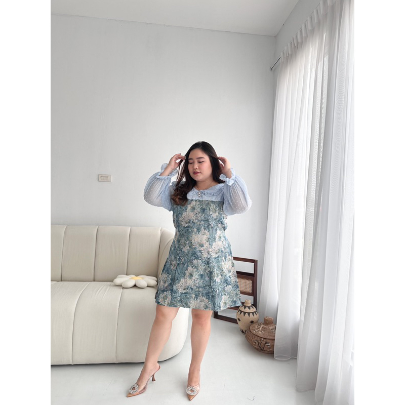 [ LittleBigCloth ] June Dress // Dress Bigsize Wanita