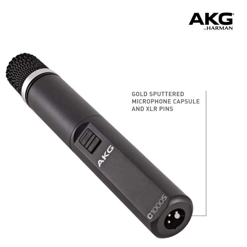 Mic Microphone Condensor AKG C1000S C 1000S Asli