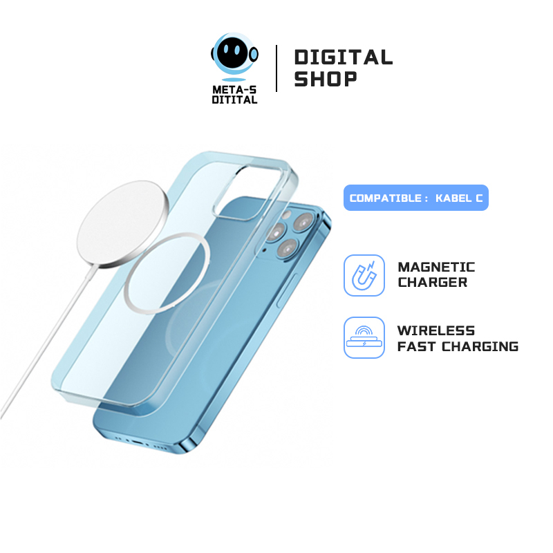 Wireless Charger / PD 20W Magnetic Charger IP / Fast Charging / Kabel Charger / Charger Fast Charging / Charger Fast Charging Micro Usb