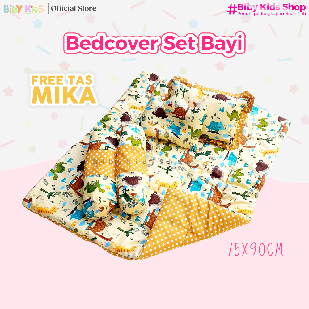 Bedcover Bayi Set Bantal Guling Premium Motif Murah Matras Baby Newborn Set Perlengkapan Tidur Murah