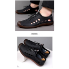 Sepatu Pria Casual Slip On Sepatu Import Fashion Pria Sepatu Kerja Hitam